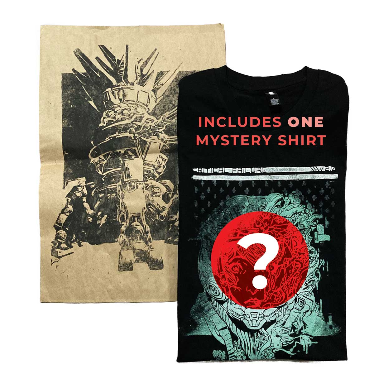 Shirt Roulette | Block Printed Tee Mystery Gift