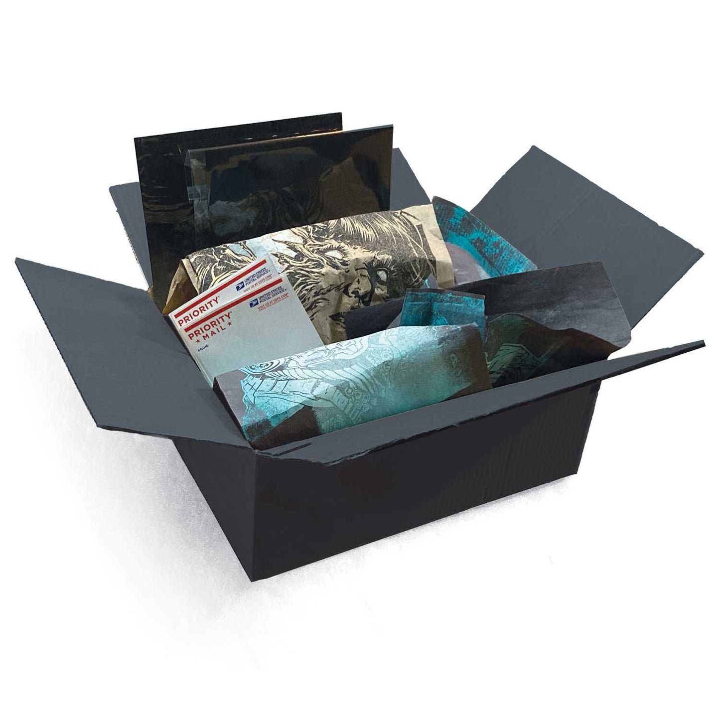 Mystery Gift Bundle |  Shirts, prints, and stickers