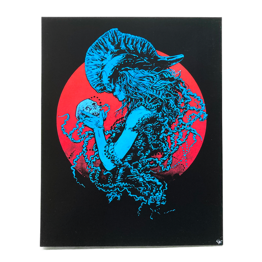 Twin Mermaids - Pen & Ink Prints 8x10